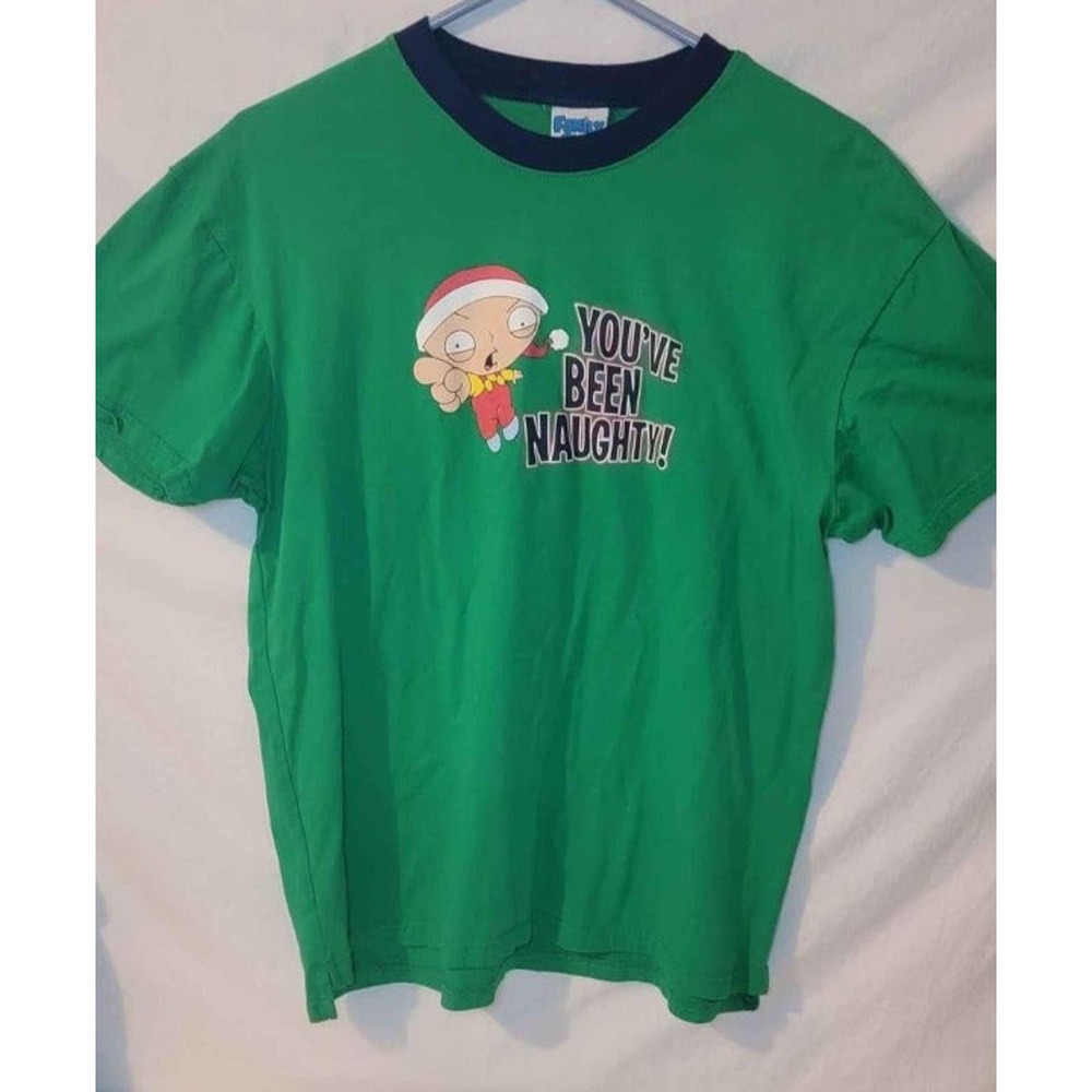 Family Guy Medium Holiday Stewie Griffin Men's Shirt